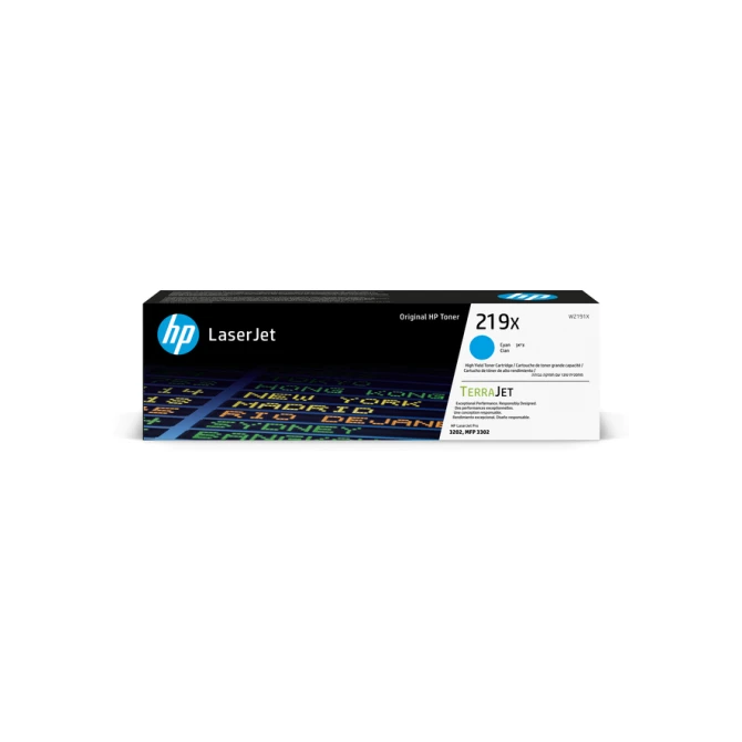 Tonercartridge HP W2191X 219X blauw
