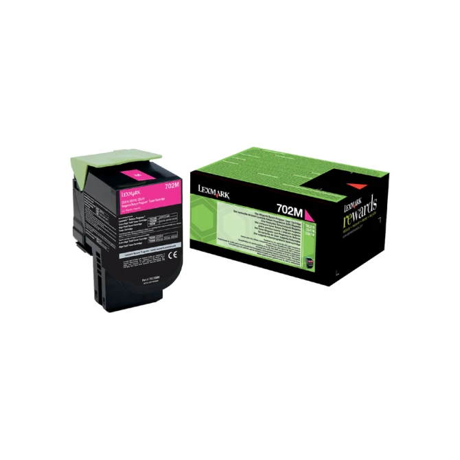 Tonercartridge Lexmark 70C20M0 prebate rood