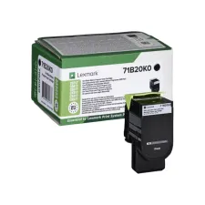 Tonercartridge Lexmark 71B20K0 zwart