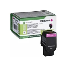 Tonercartridge Lexmark 71B20M0 rood