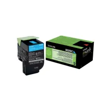 Tonercartridge Lexmark 80C2SC0 prebate blauw