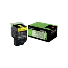 Tonercartridge Lexmark 80C2SY0 prebate geel