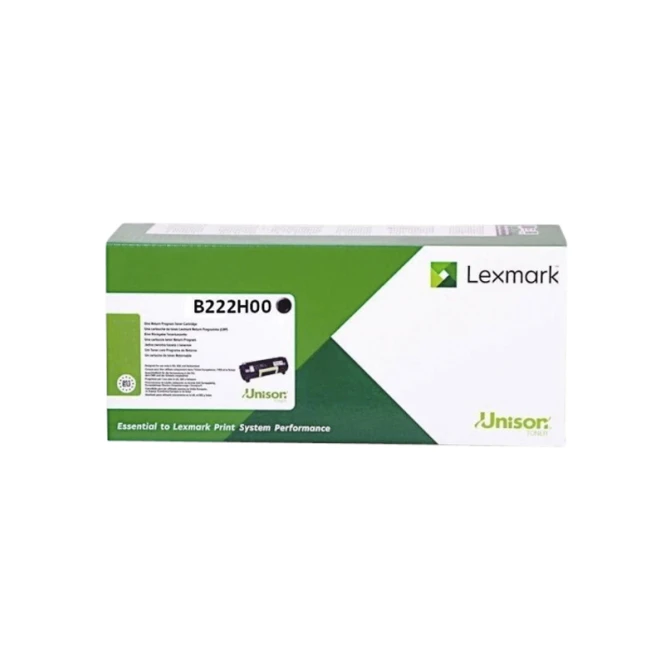 Tonercartridge Lexmark B222H00 zwart