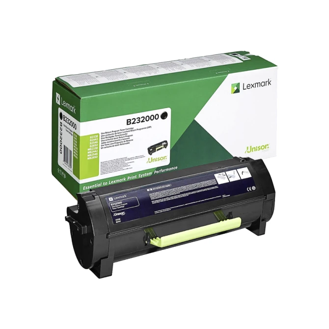 Tonercartridge Lexmark B232000 zwart