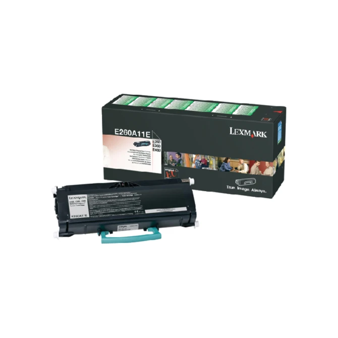 Tonercartridge Lexmark E260A11E prebate zwart