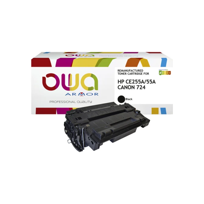 Tonercartridge OWA alternatief tbv HP CE255A zwart
