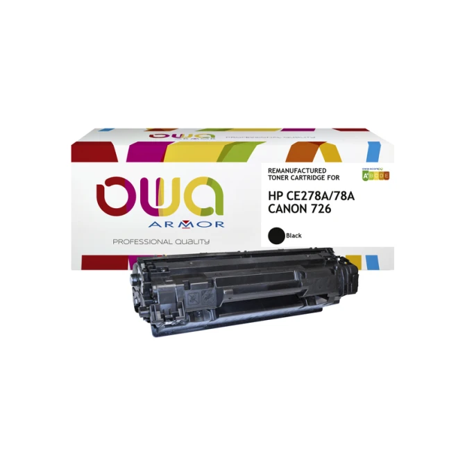 Tonercartridge OWA alternatief tbv HP CE278A zwart