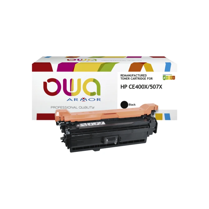 Tonercartridge OWA alternatief tbv HP CE400X zwart