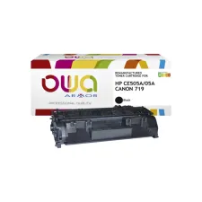 Tonercartridge OWA alternatief tbv HP CE505A zwart