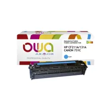 Tonercartridge OWA alternatief tbv HP CF211A blauw