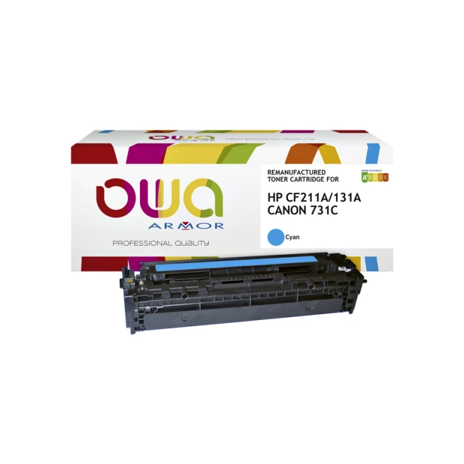 Tonercartridge OWA alternatief tbv HP CF211A blauw
