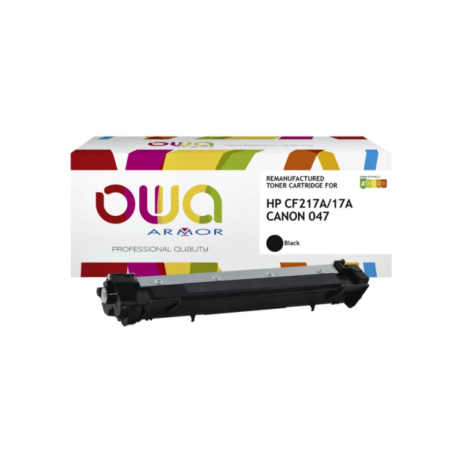 Tonercartridge OWA alternatief tbv HP CF217A zwart