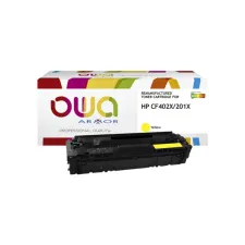 Tonercartridge OWA alternatief tbv HP CF402X geel