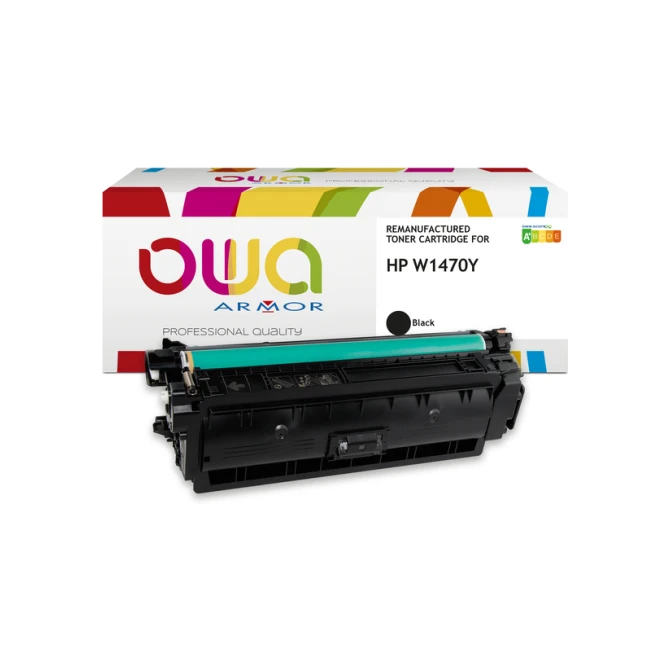 Tonercartridge OWA  alternatief tbv HP W1470Y zwart E