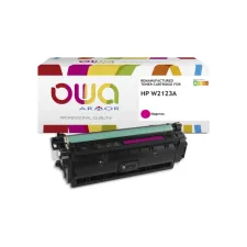 Tonercartridge OWA alternatief tbv HP W2123A rood