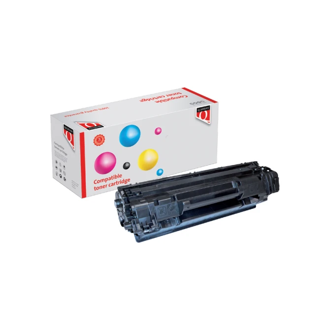Tonercartridge Quantore alternatief tbv Canon 737/HP CF283X zwart