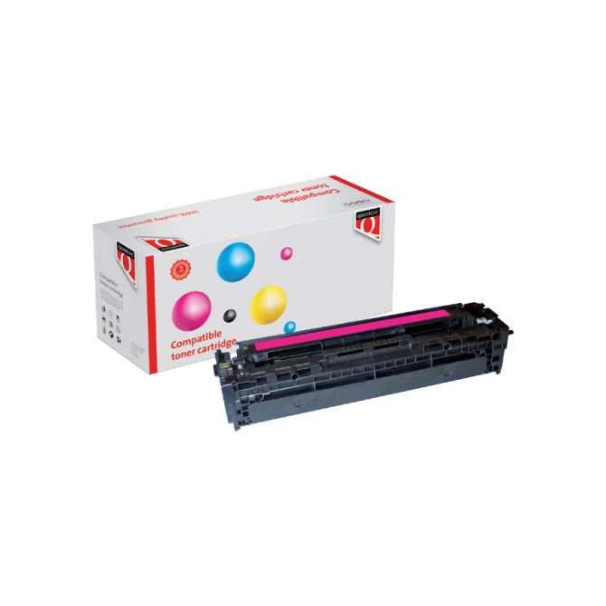 Tonercartridge Quantore alternatief tbv HP CB543A 125A rood
