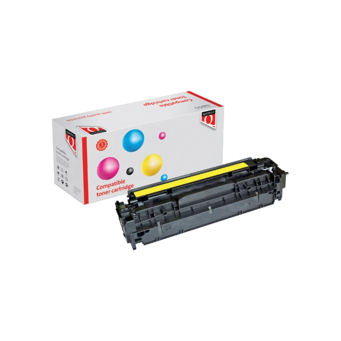 Tonercartridge Quantore alternatief tbv HP CC532A 304A  geel