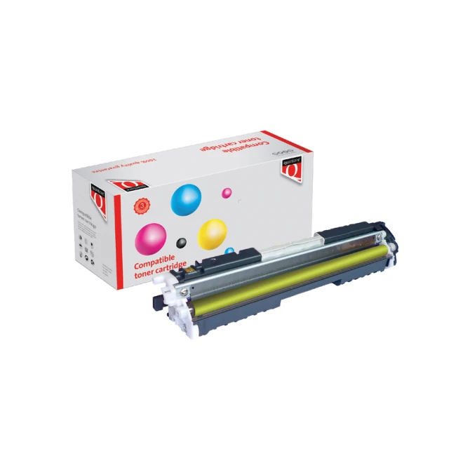 Tonercartridge Quantore alternatief tbv HP CE126A geel