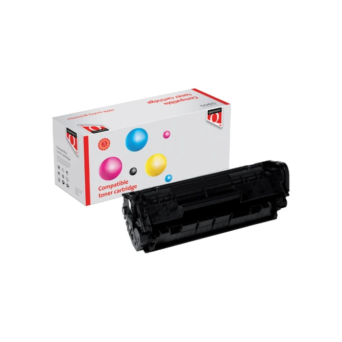 Tonercartridge Quantore alternatief tbv HP Q2612A 12A zwart