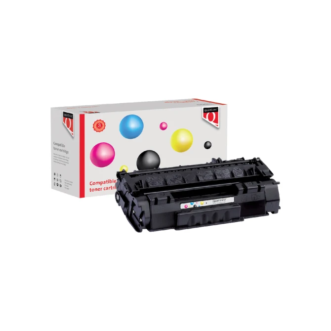Tonercartridge Quantore alternatief tbv HP Q7553A 53A zwart