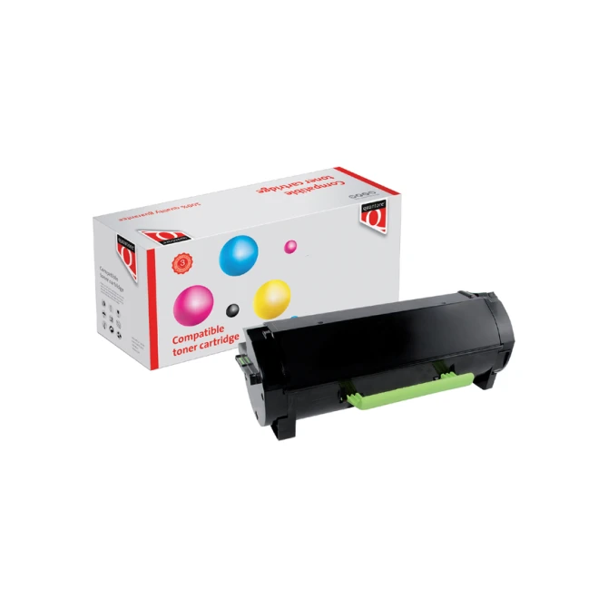Tonercartridge Quantore alternatief tbv Lexmark 50F0XA0 zwart