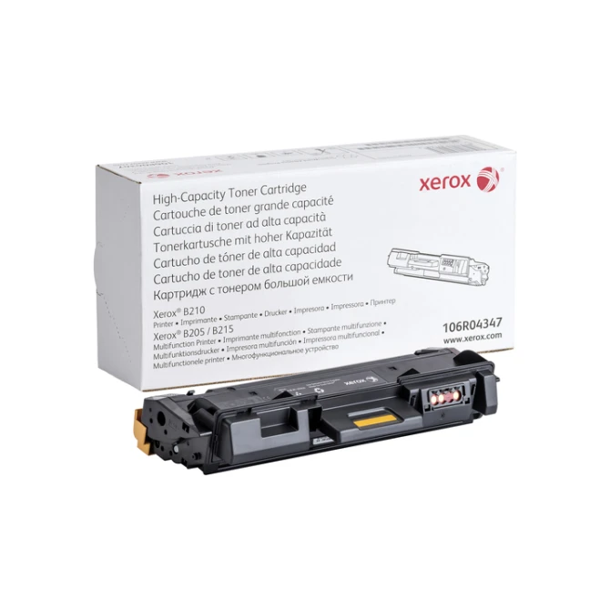 Tonercartridge Xerox B210/B215 106R04347 zwart Tonercartridge Xerox B210/B215 106R04347 zwart