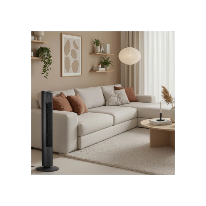 Torenventilator Inventum 75cm afstandsbediening zwart