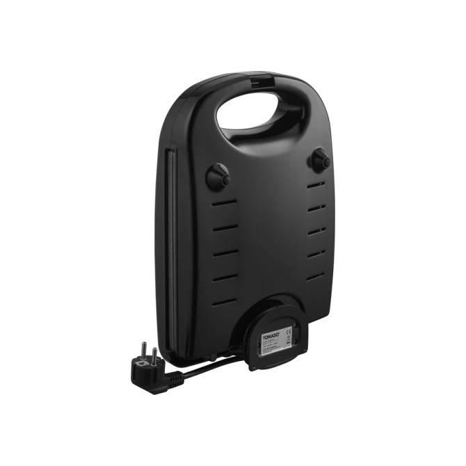 Tosti apparaat Tomado XXL 1200 Watt zwart