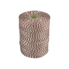 Touw Muller katoen 180 meter rood/wit