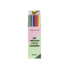 Transparant papier Folia 70x100cm 42gr assorti kleuren