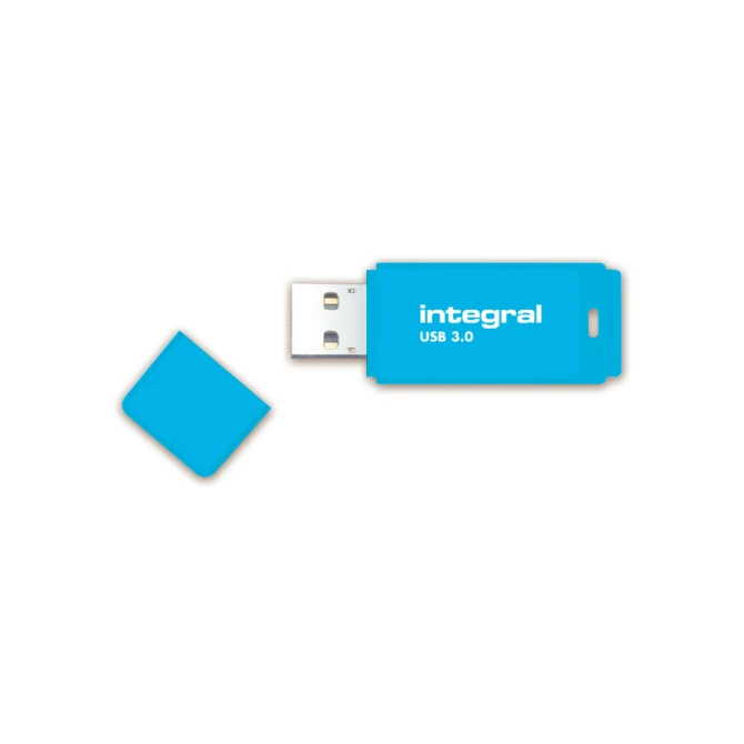 USB stick 2.0 Integral Neon USB-A 16GB blauw