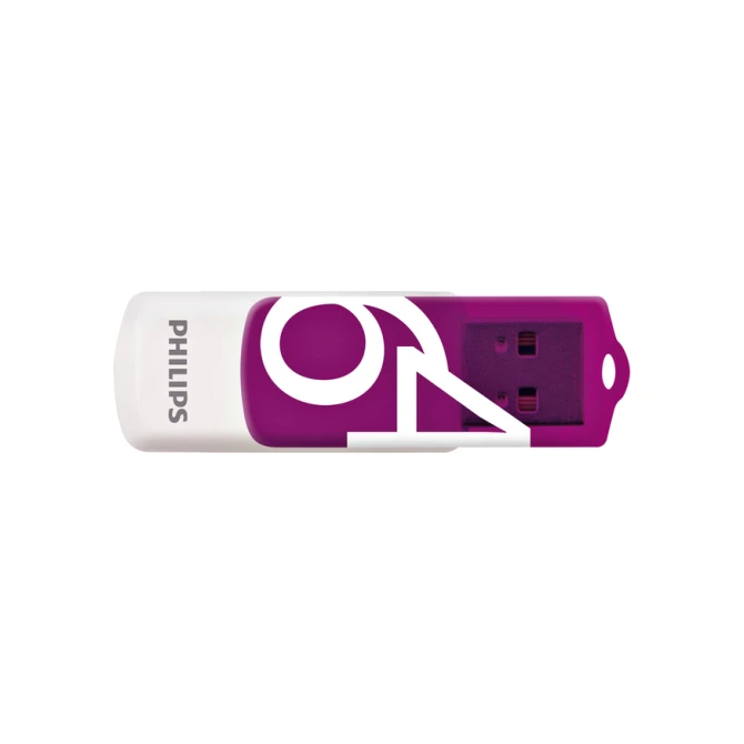 USB stick 2.0 Philips Vivid USB-A 64GB paars