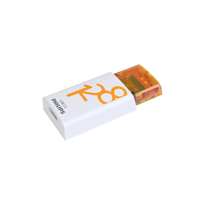 USB stick 3.2 Philips Click USB-C 128GB oranje