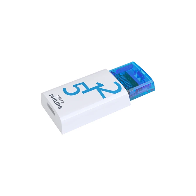 USB stick 3.2 Philips Click USB-C 512GB blauw