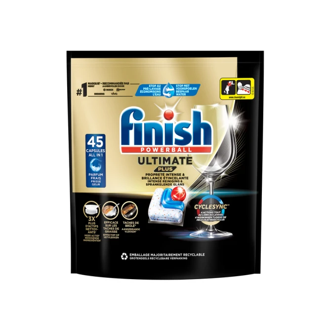 Vaatwastabletten Finish Ultimate Plus 45st