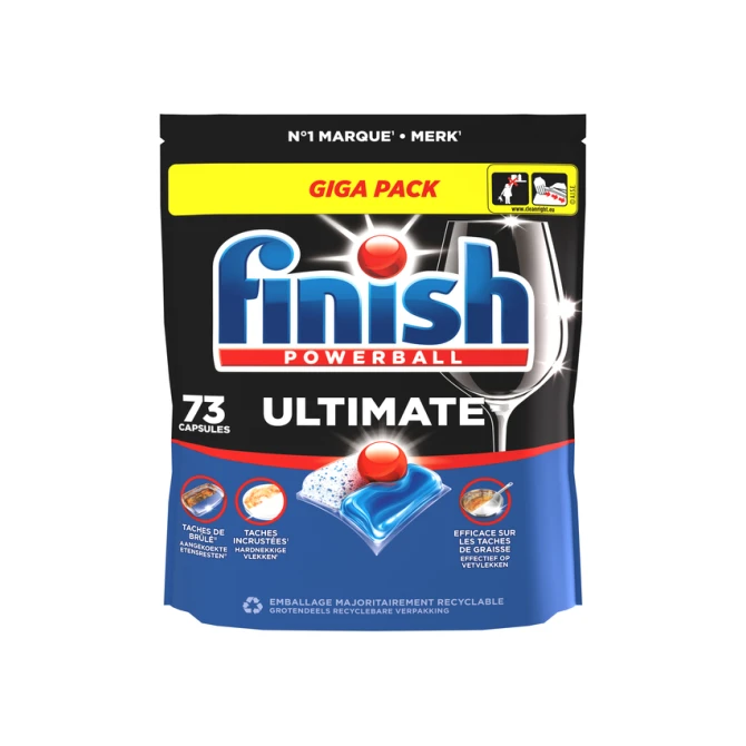 Vaatwastabletten Finish Ultimate Regular 73 stuks