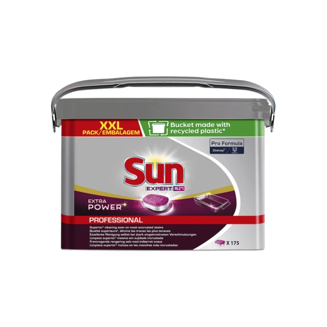 Vaatwastabletten Sun Pro Formula All-in-one extra power 175 stuks