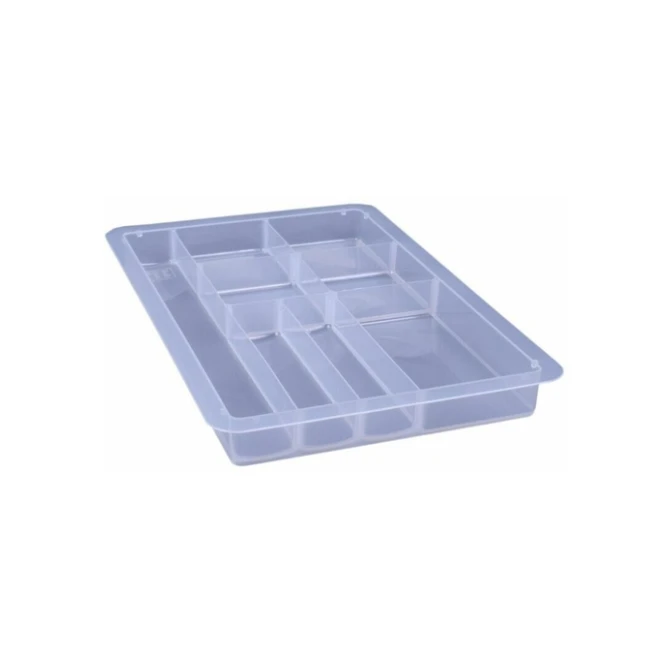 Vakkenverdeler Really Useful 4/9 liter 8 vakken 342x215x35mm transparant