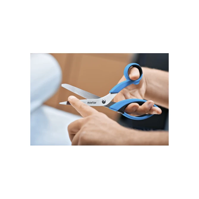 Veiligheidsschaar Martor Secumax 564 80mm blauw