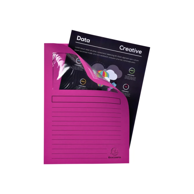 Venstermap Exacompta Forever L-model 120gr assorti 100 stuks