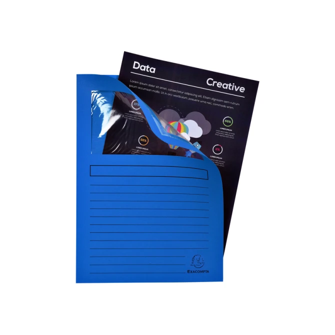 Venstermap Exacompta Forever L-model 120gr assorti 100 stuks