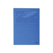 Venstermap Exacompta Forever L-model 120gr donkerblauw 100 stuks