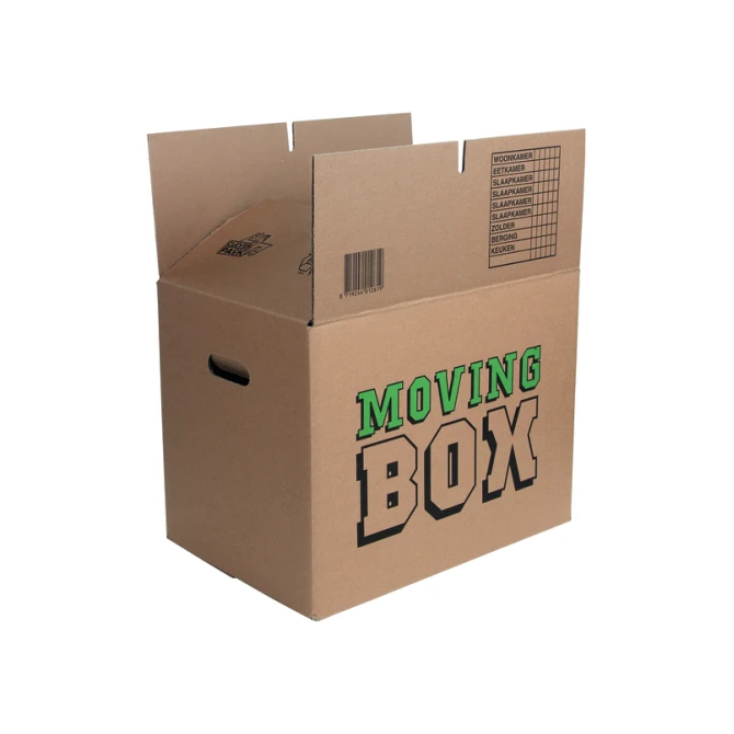 Verhuisdoos CleverPack bedrukt 480x320x360mm pak à 5 stuks