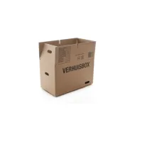 Verhuisdoos IEZZY 370x650x350 dubbelgolf bruin 7mm
