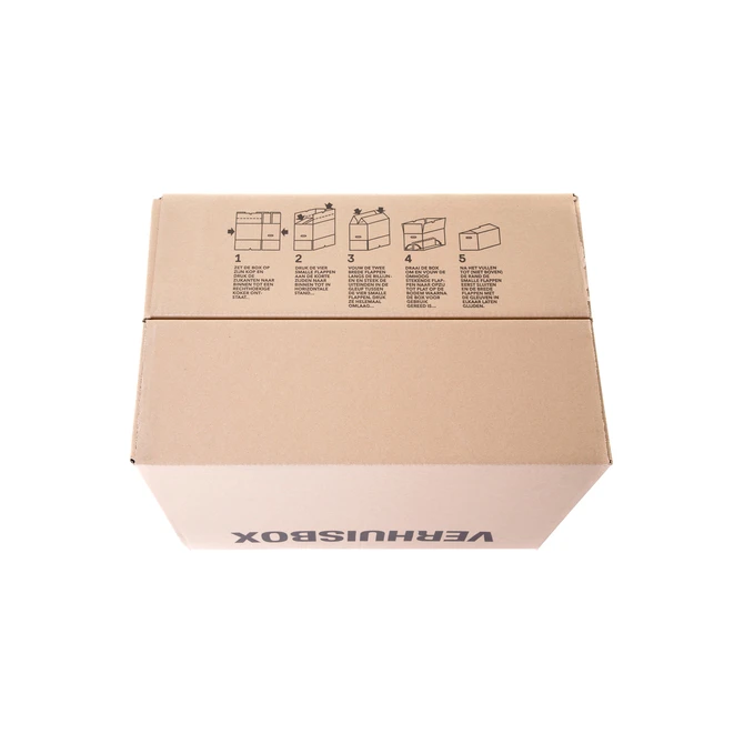 Verhuisdoos IEZZY 480x320x360mm bruin 3mm