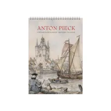 Verjaardagskalender Anton Pieck Zicht op haven A4