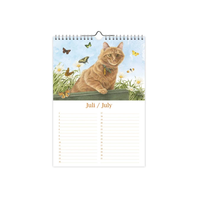 Verjaardagskalender Franciens Katten 