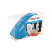 Verpakkingstape dispenser  tesapack® pack-n-go blauw
