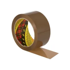 Verpakkingstape Scotch 371 48mmx66m bruin PP
